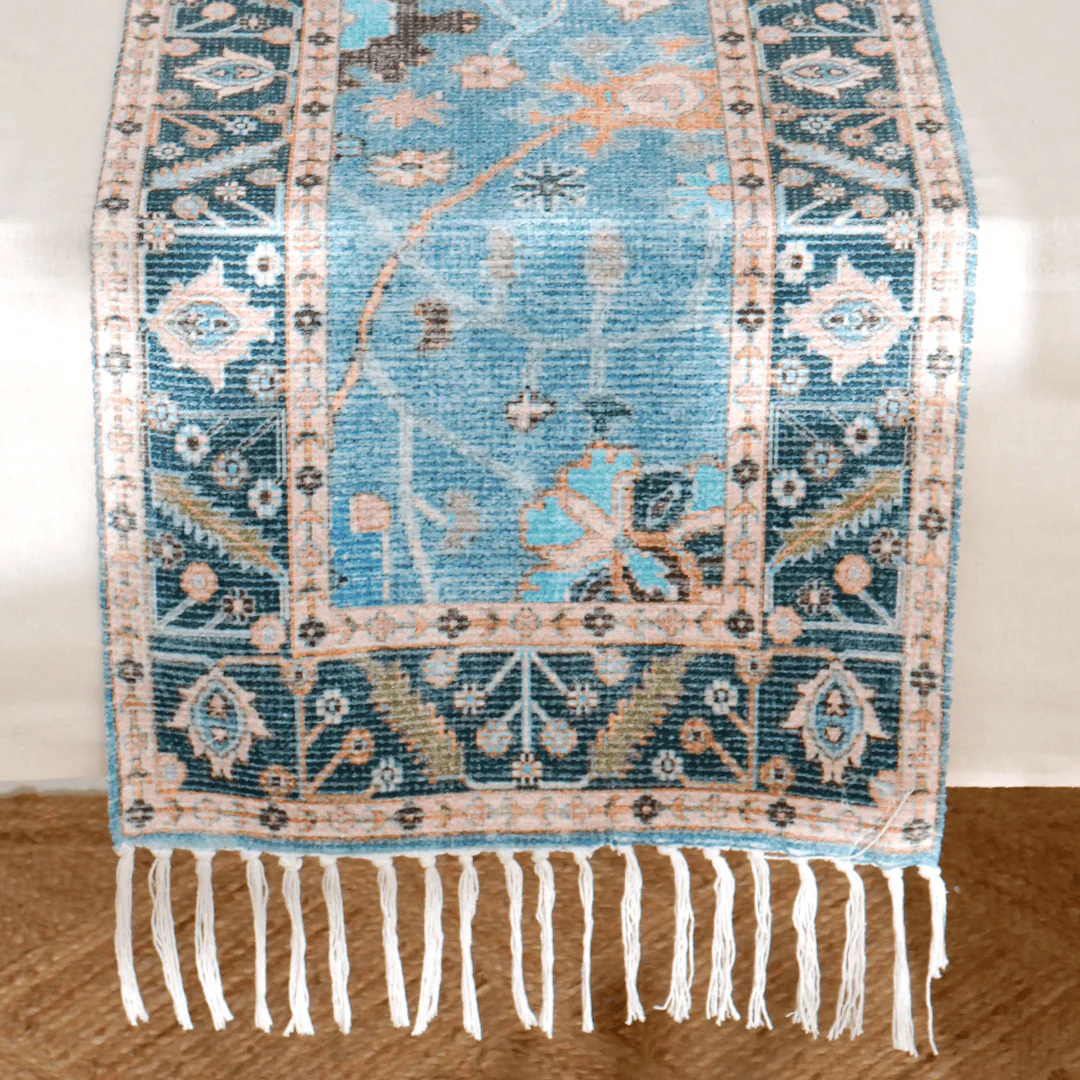 Aqua Garden Table Runner - Image 5