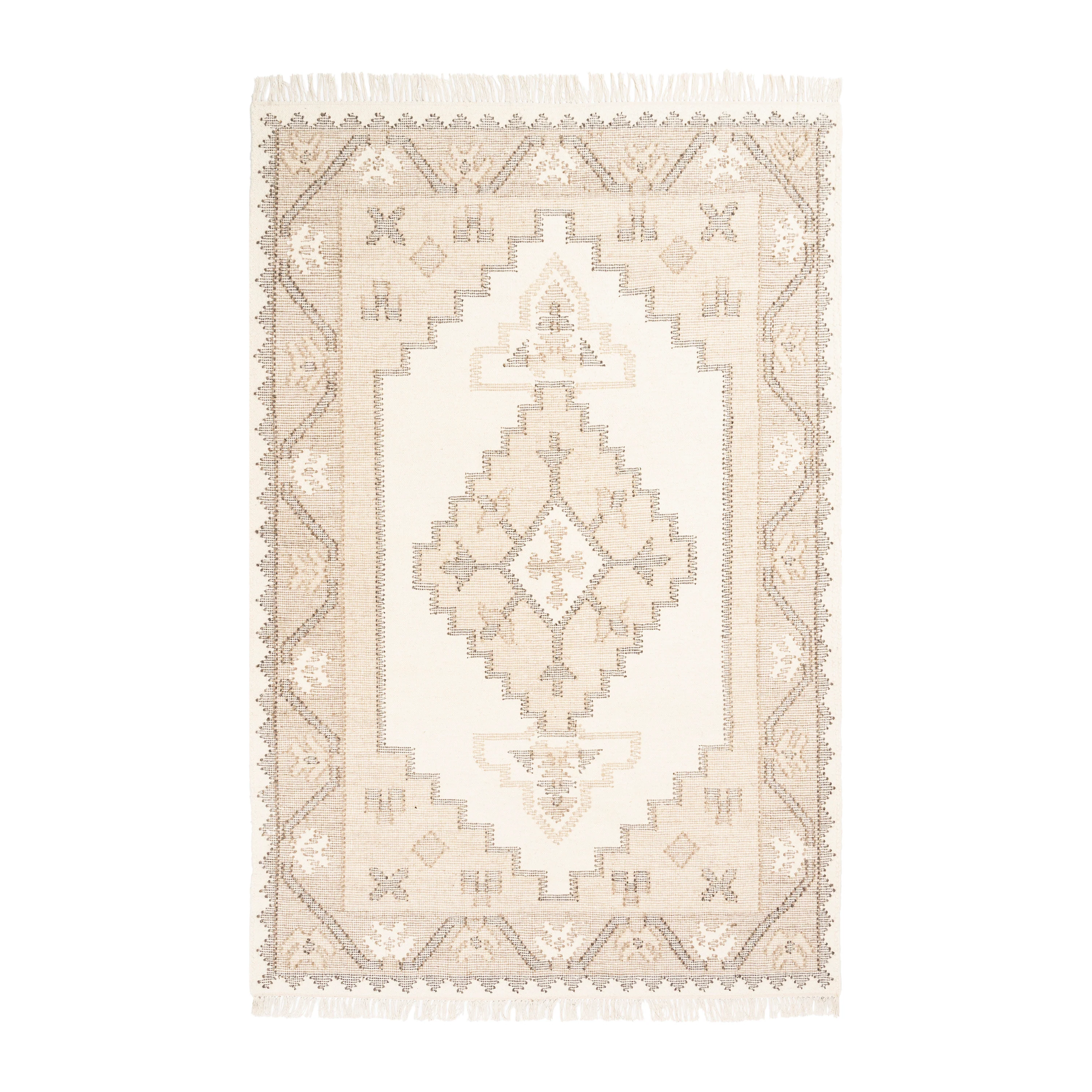 Beige Mystique Kilim Rug - Image 5