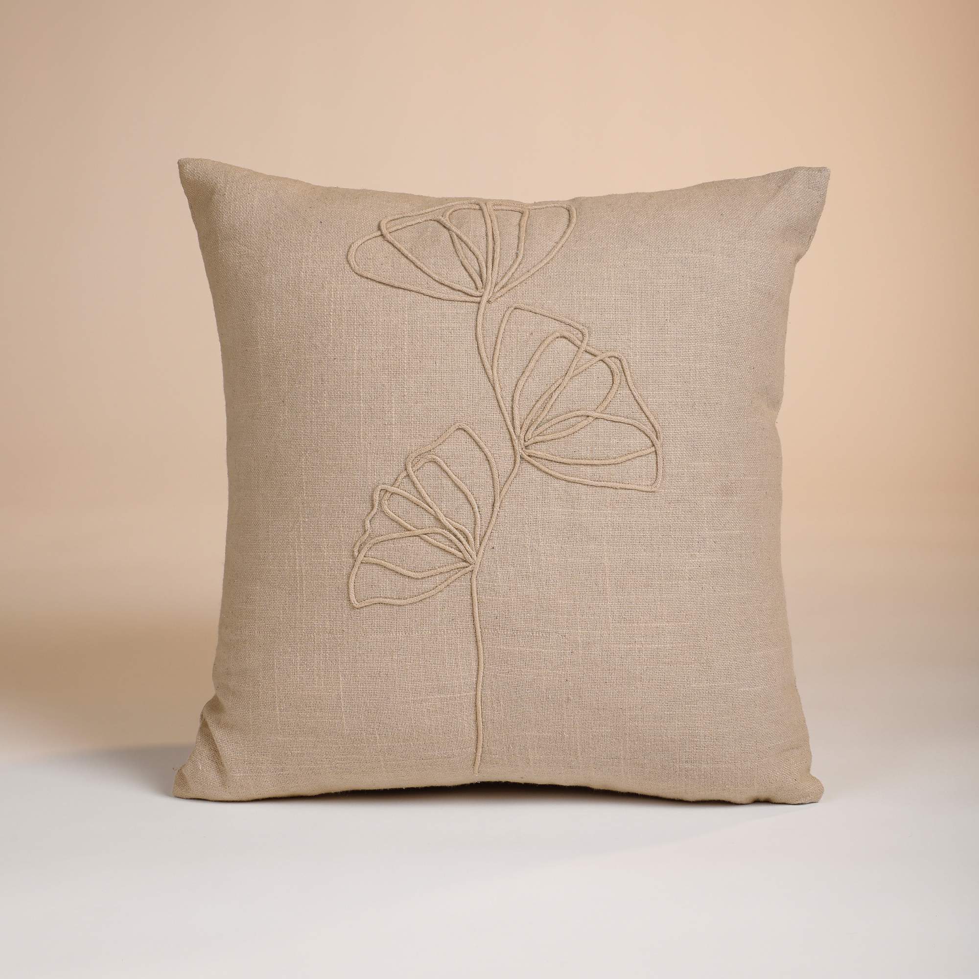 Blooming Brown Cushion Cover - Image 3