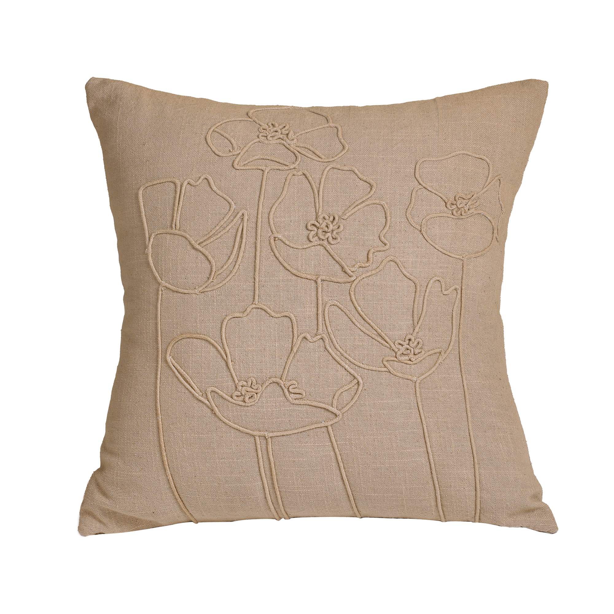 Botanical Brown Cushion Cover - Image 5