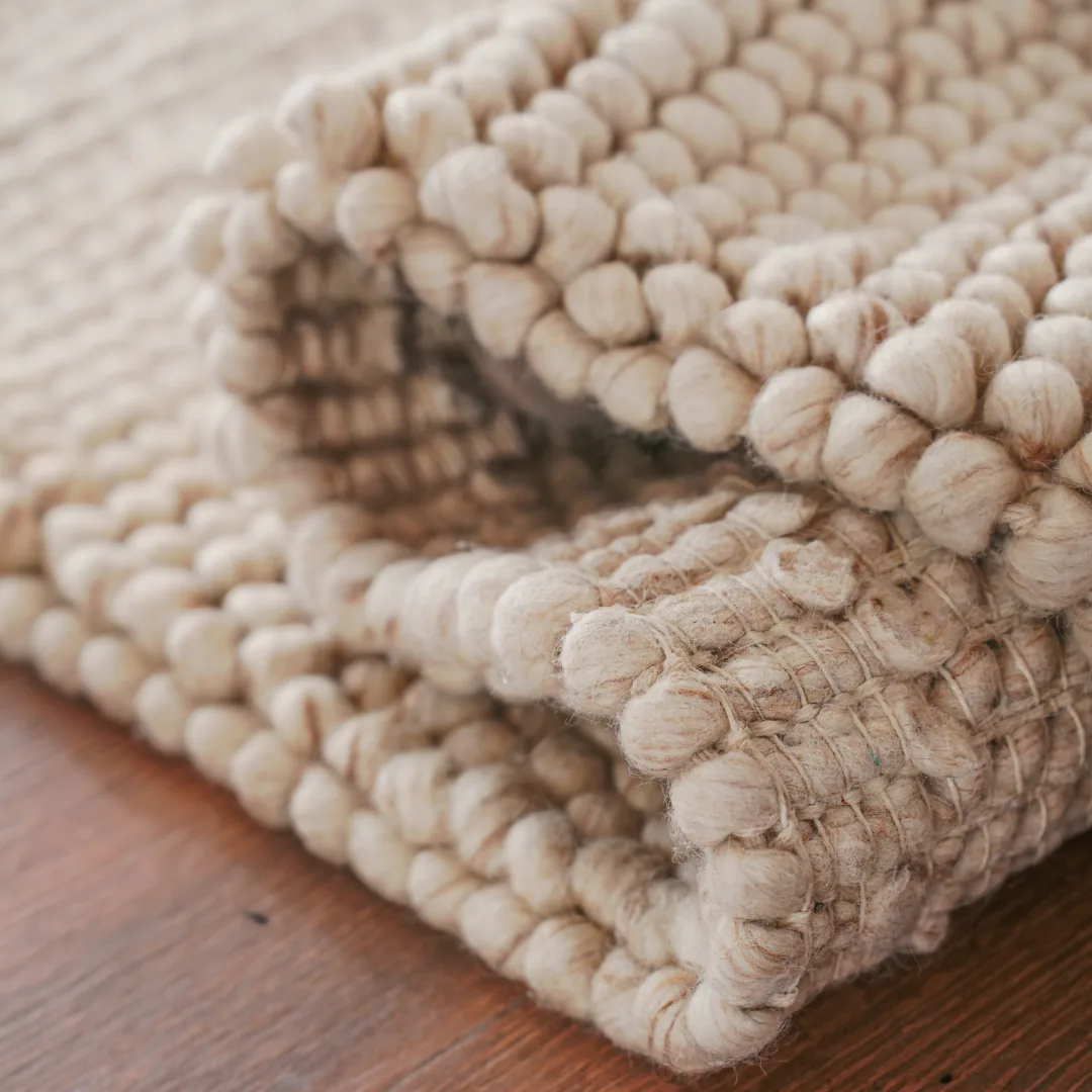Grace Taupe Braid Rug - Image 3