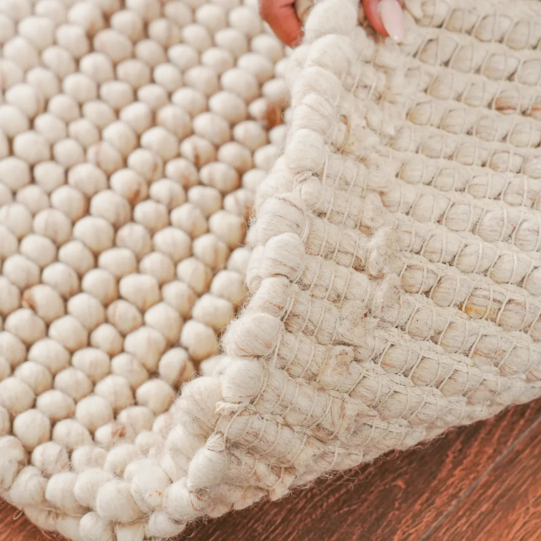 Grace Taupe Braid Rug - Image 6