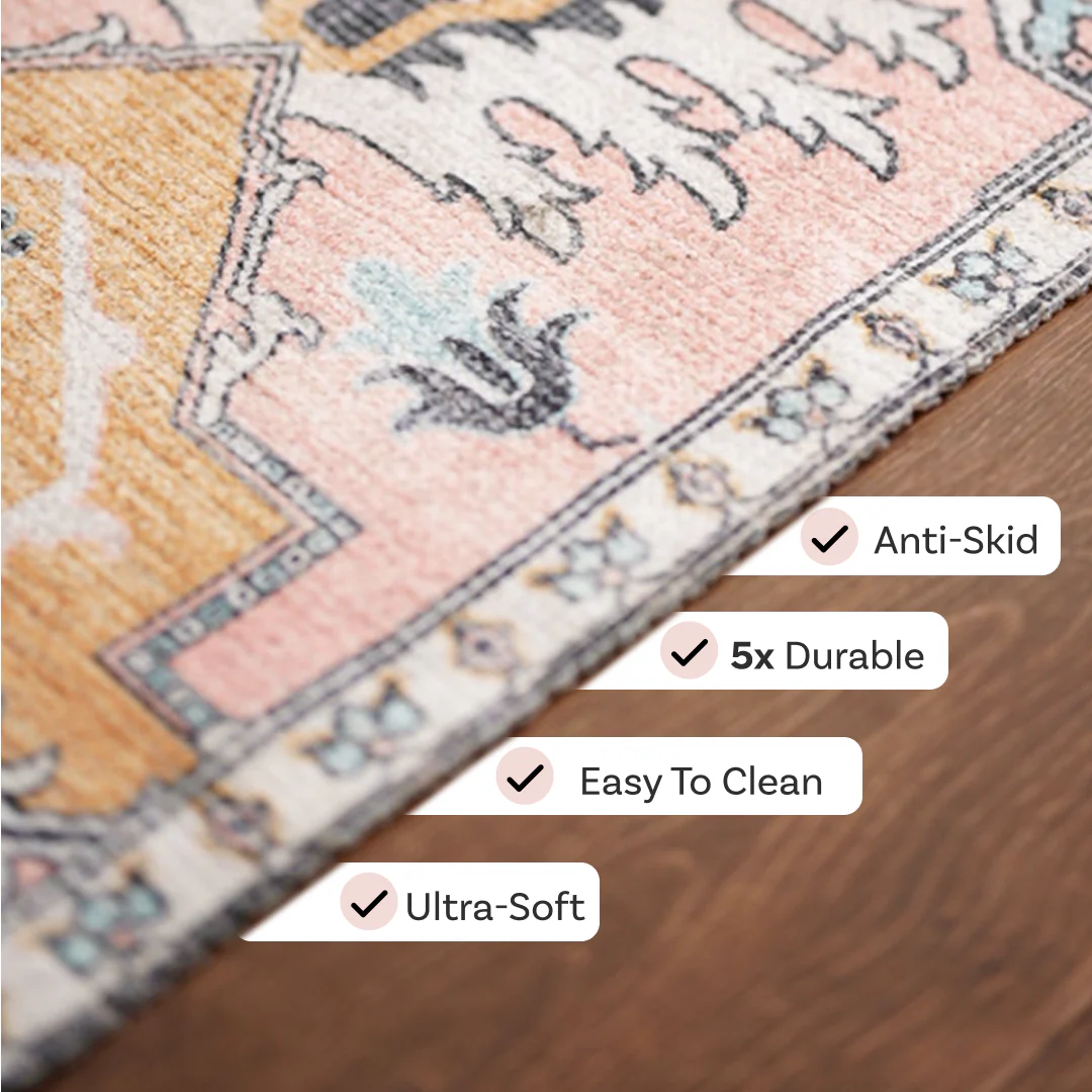 Grand Ornate Bedside Runner - Image 3