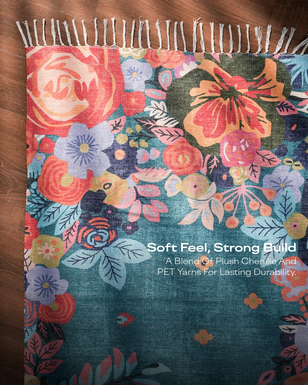 Heritage Floral Area Rug - Image 6