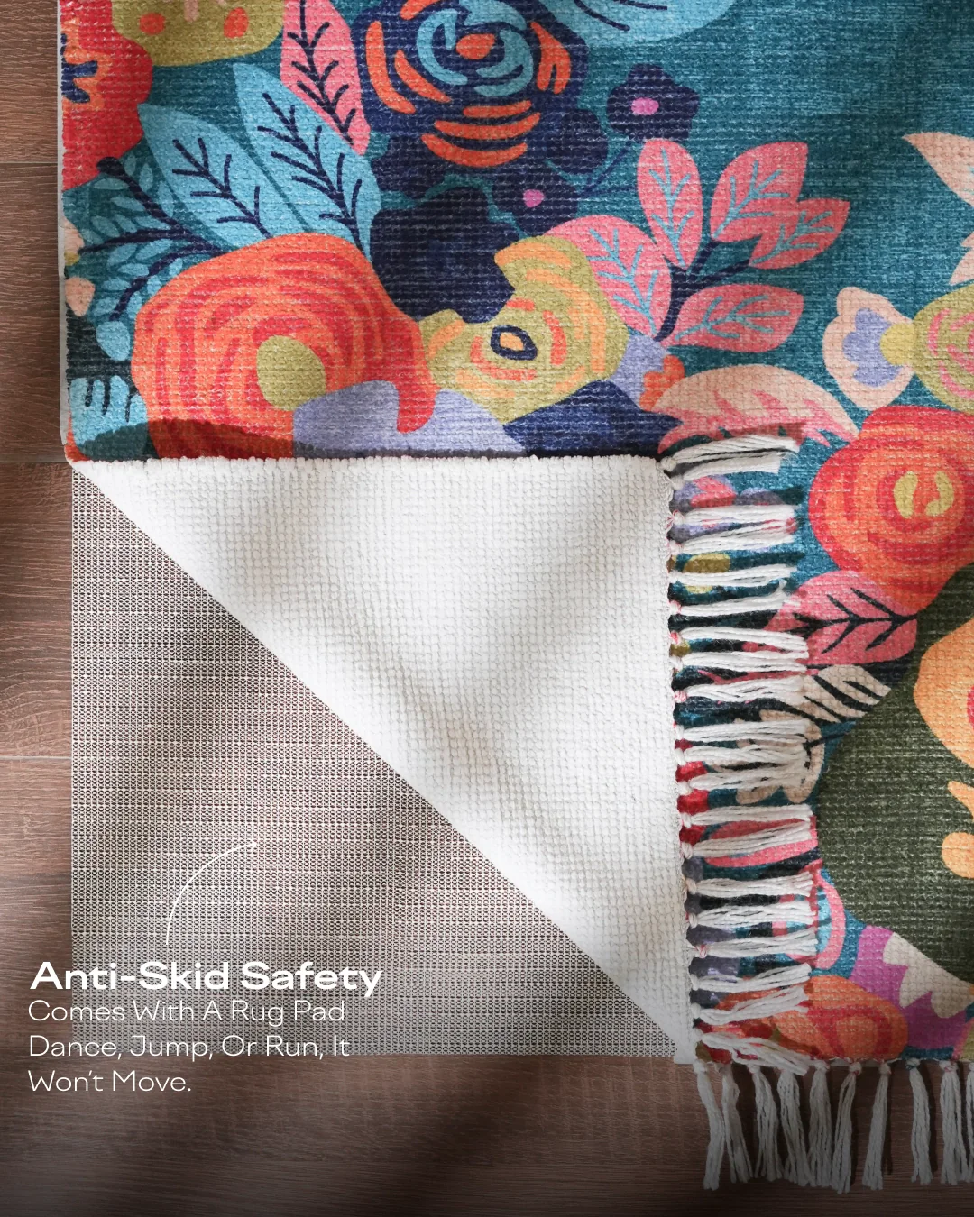 Heritage Floral Area Rug - Image 7