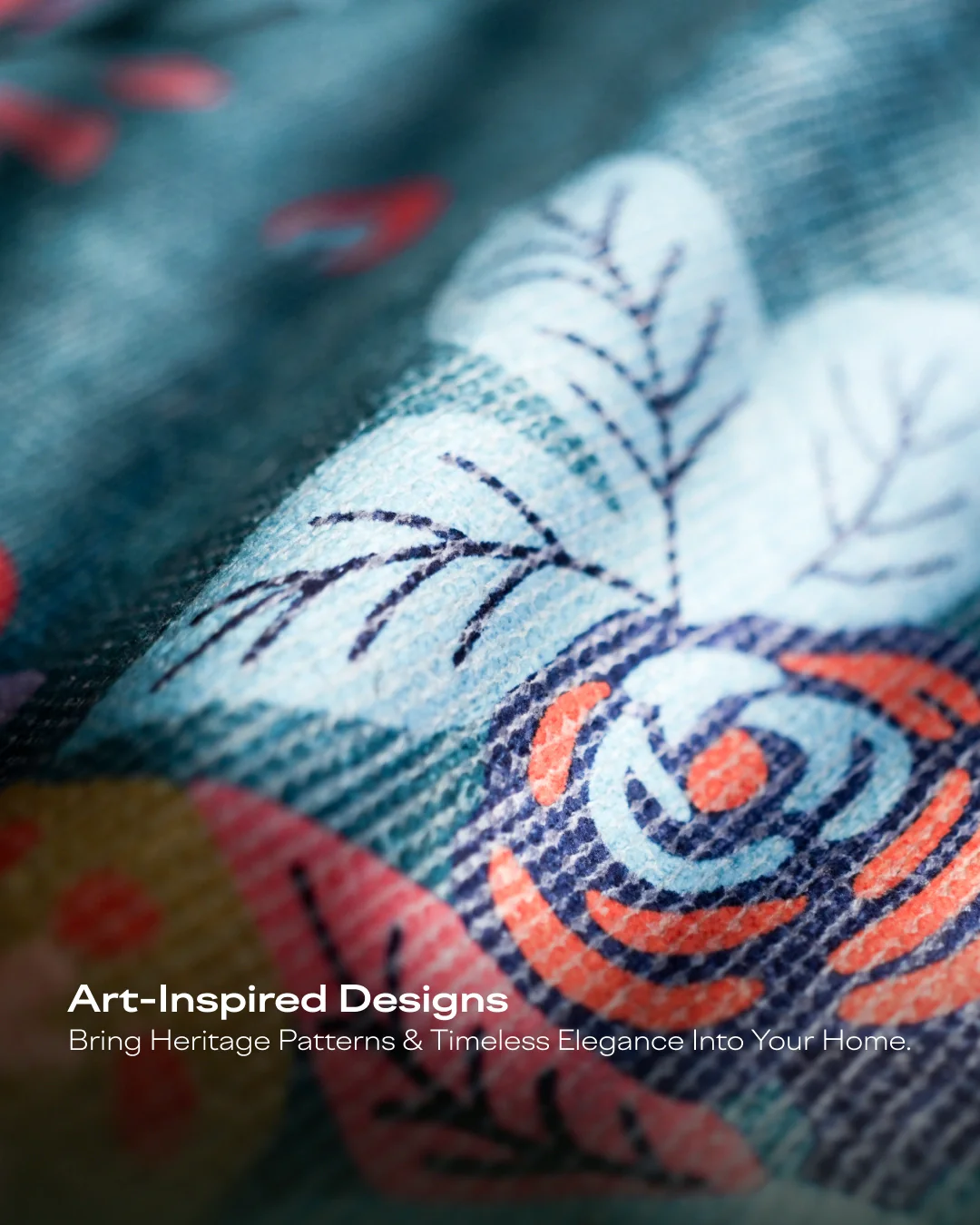 Heritage Floral Area Rug - Image 8