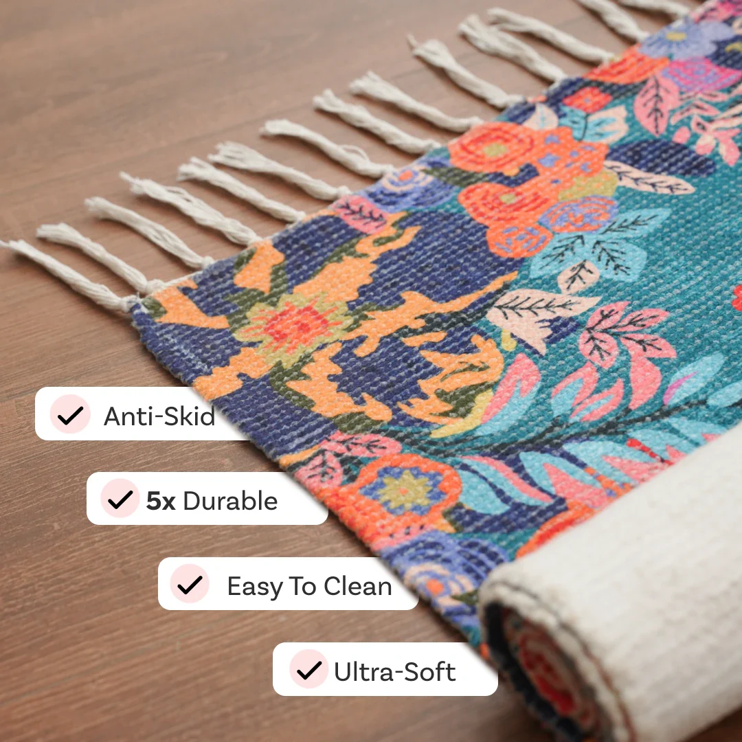 Heritage Floral Bedside Runner - Image 3