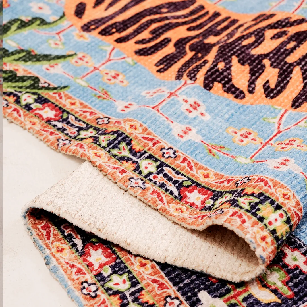 Imperial Tiger Chenille Table Runner - Image 5