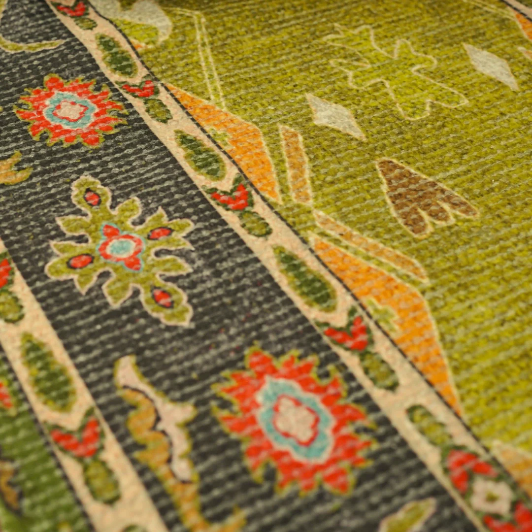 Leher Ancestral Moss Bedside Runner - Image 6