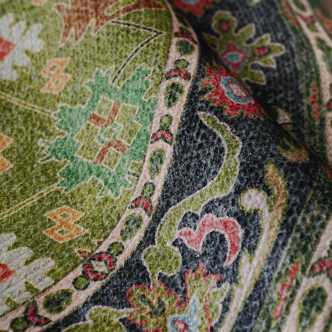 Leher Ancestral Round Rug - Image 4