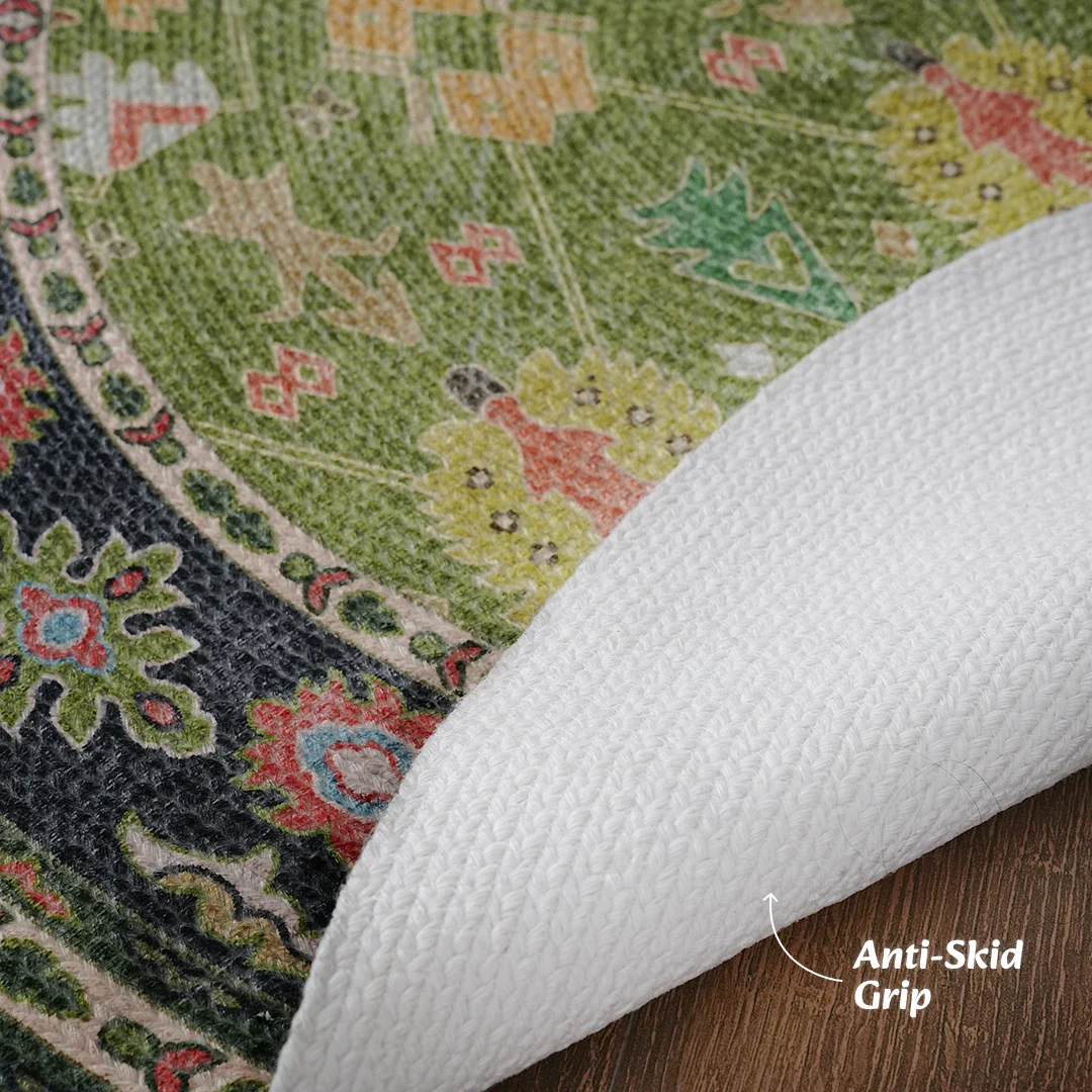 Leher Ancestral Round Rug - Image 5