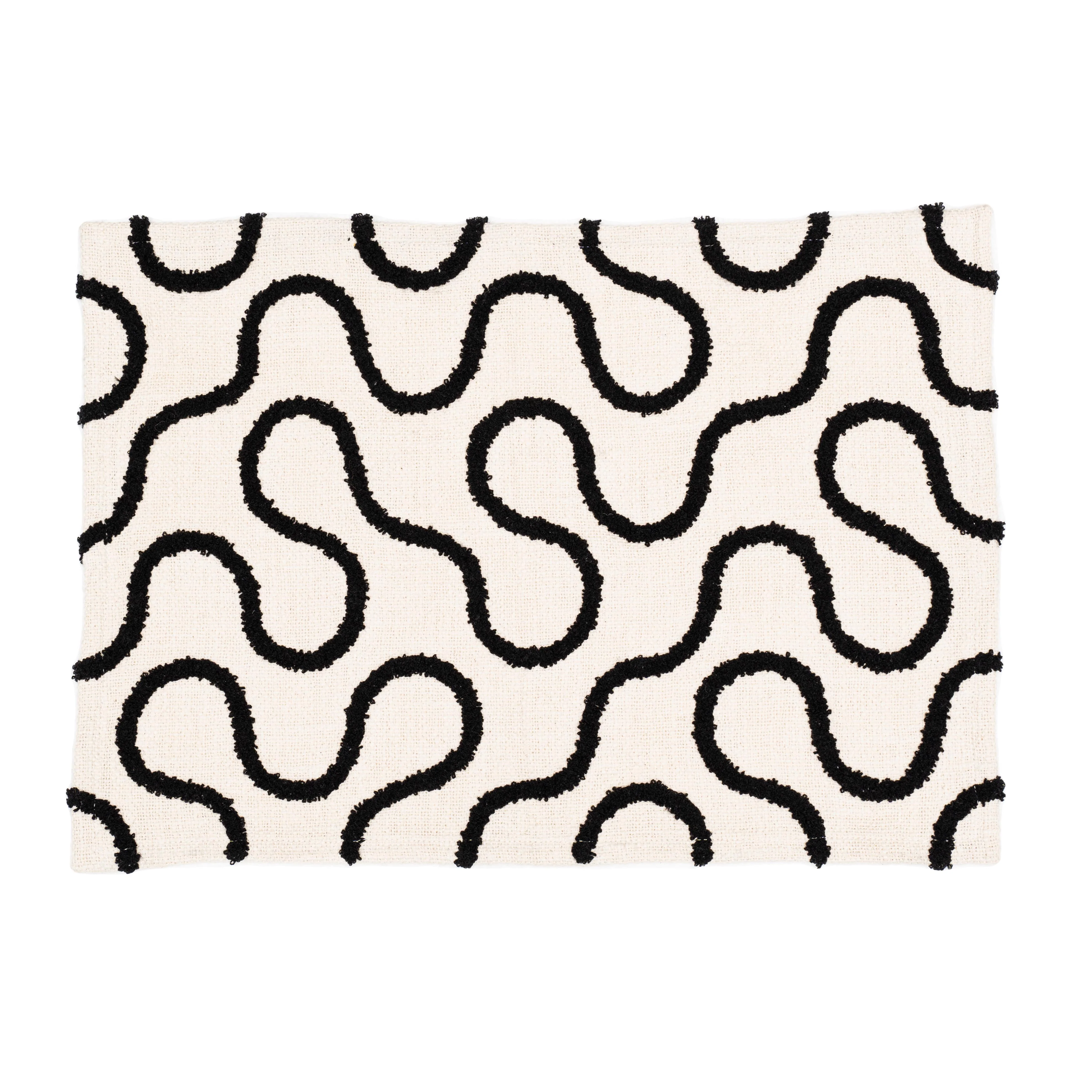 Modern Swirl Placemats - Set Of Two - Image 3