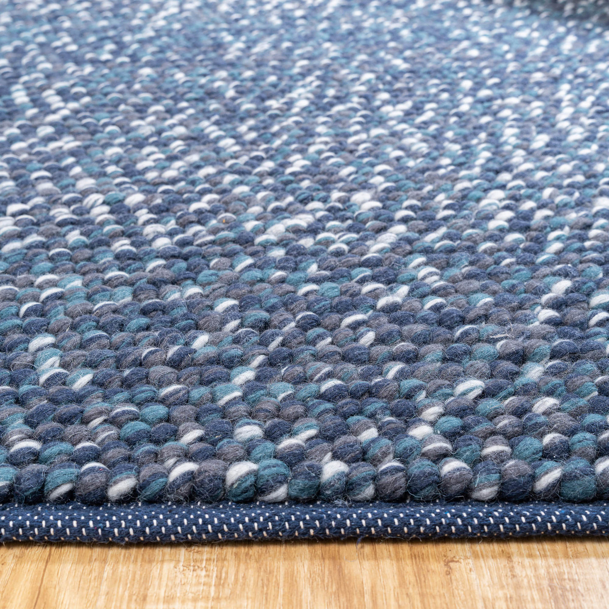 Olivia Cobalt Bubble Rug - Image 3