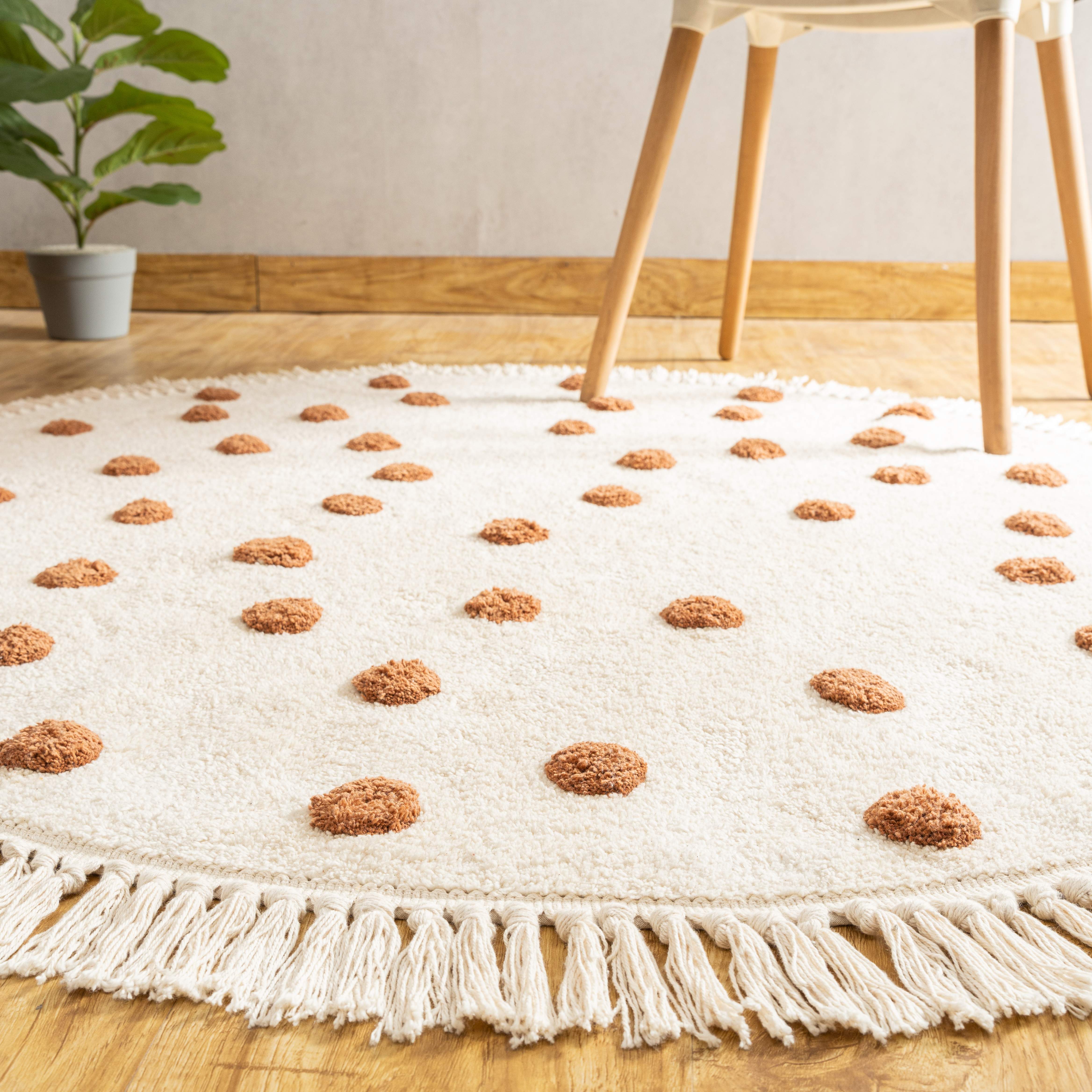 Polka Dot Tufted Rug - Image 3