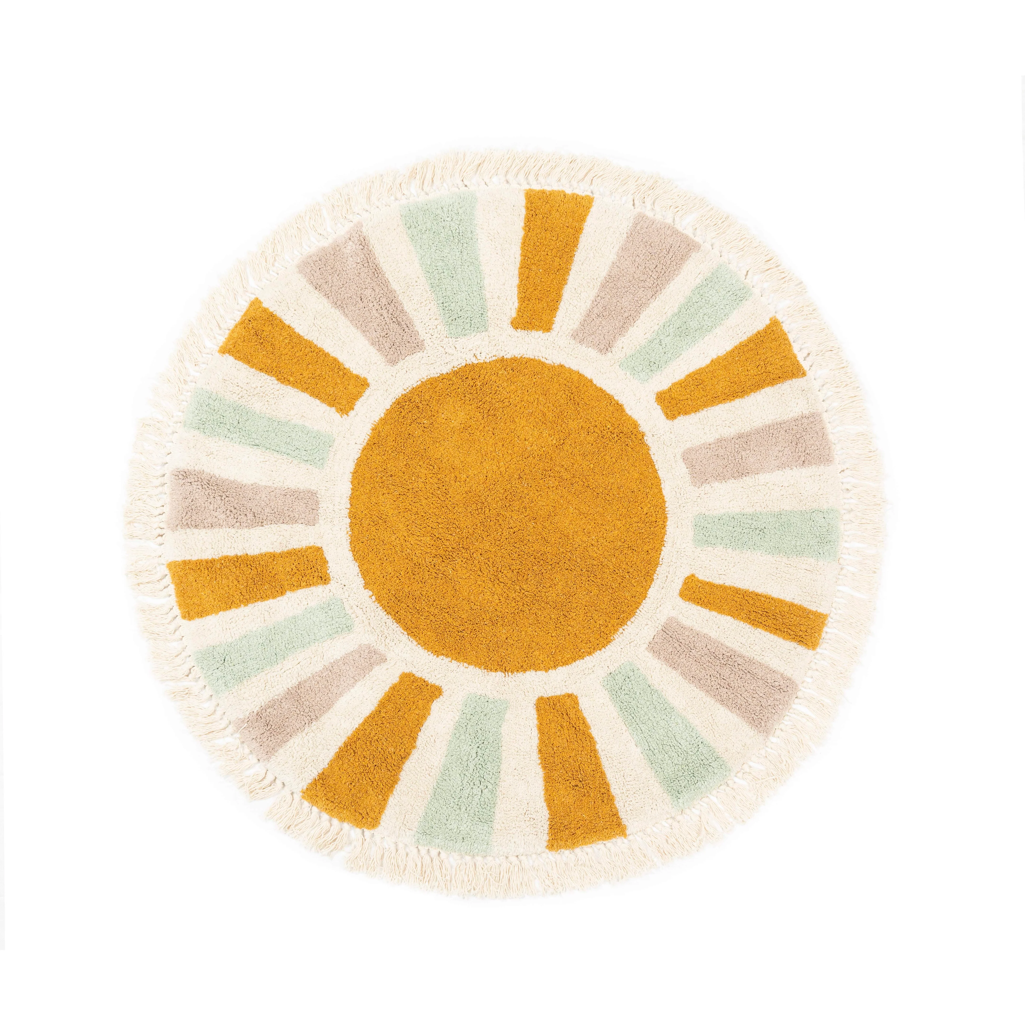 Sunrise Sunburst Tufted Rug - Image 6