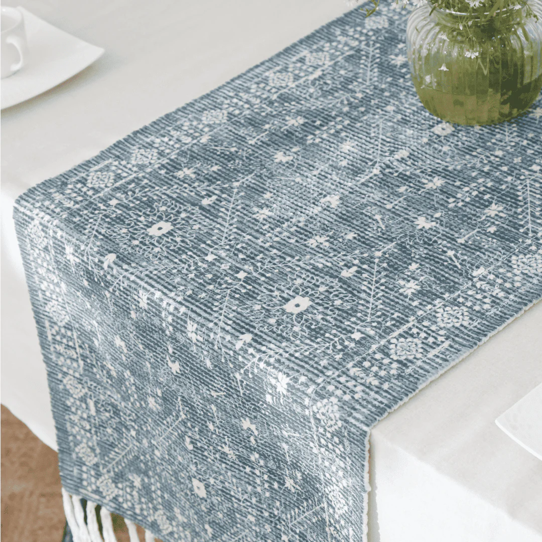 Verdant Fringe Table Runner - Image 3