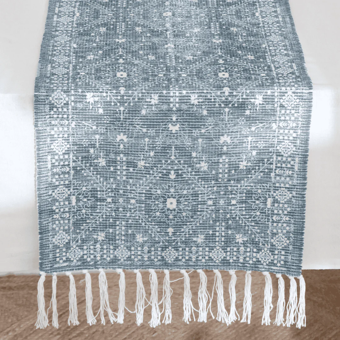 Verdant Fringe Table Runner - Image 5