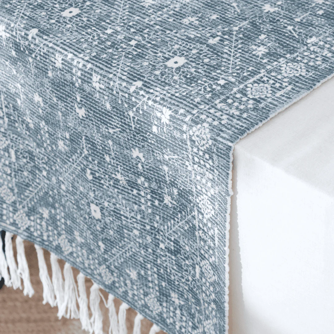 Verdant Fringe Table Runner - Image 6