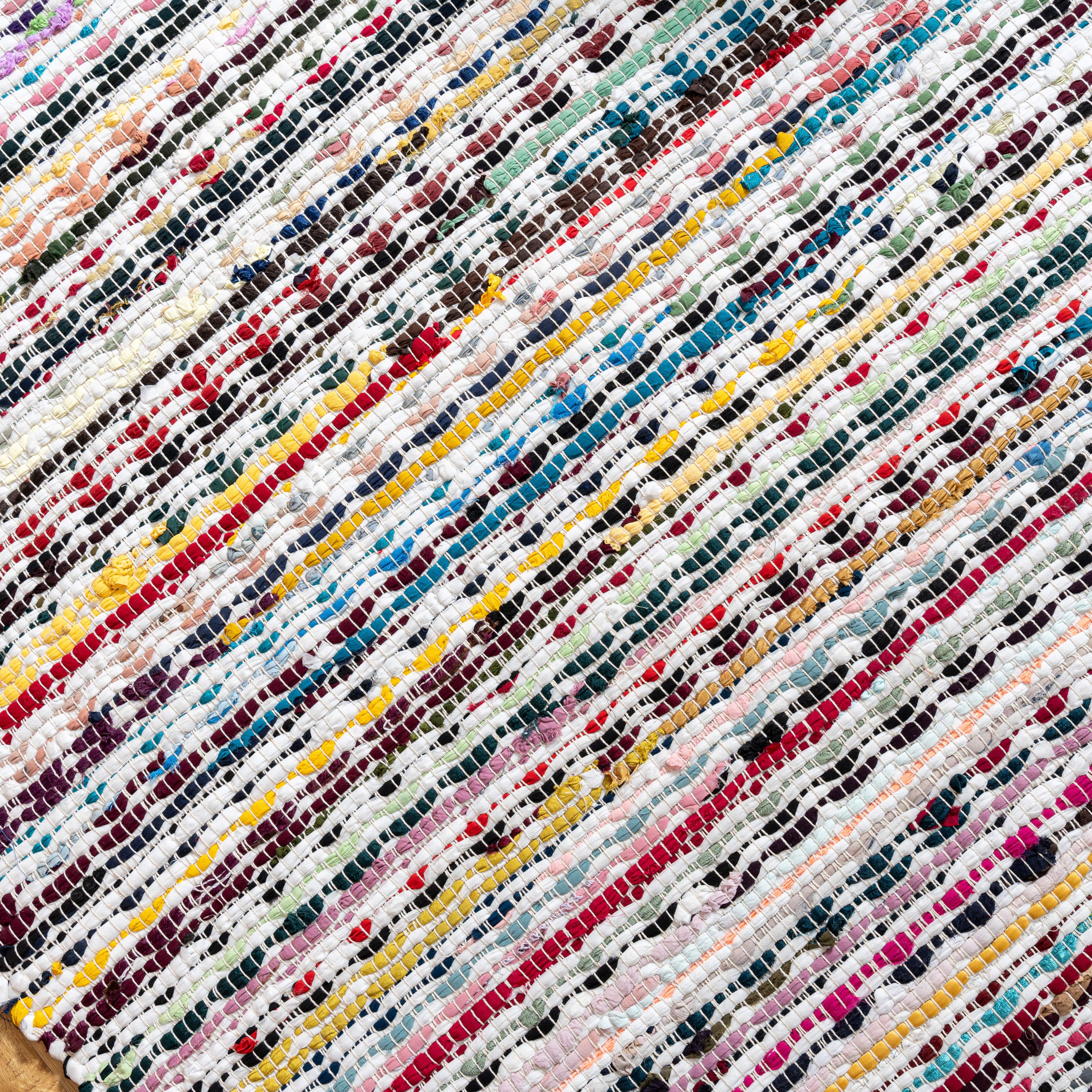 Vibrant Spectrum Chindi Rug - Image 3