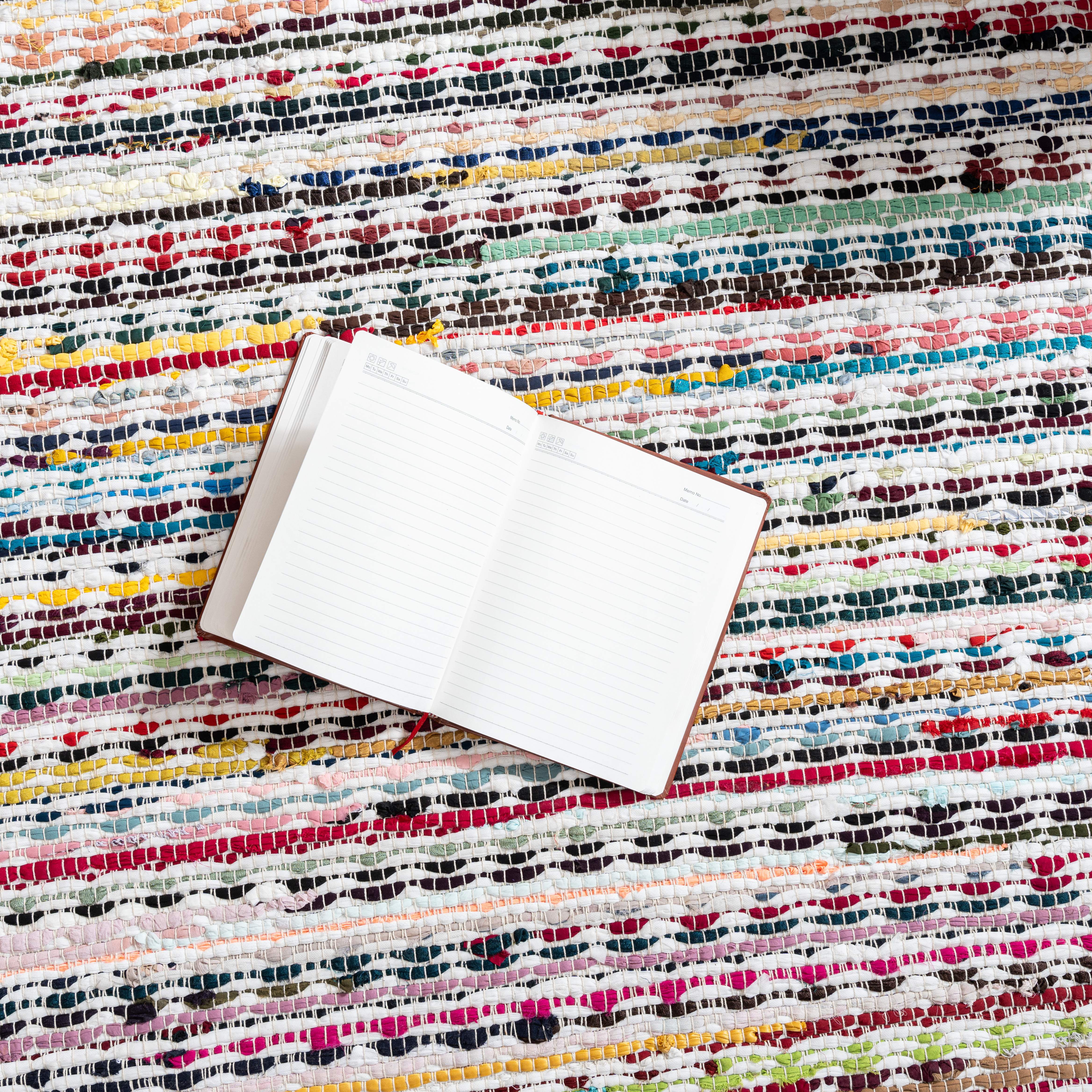 Vibrant Spectrum Chindi Rug - Image 4